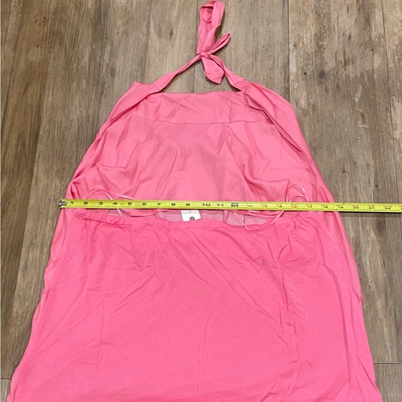 Dolan Left Coast-DOLAN Cowl Neck Halter Top-Women's Size: XL-Color: Pink-NEW!! - Picture 15 of 16
